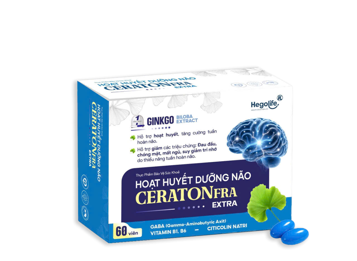 Hoạt huyết dưỡng não CERATONFRA EXTRA